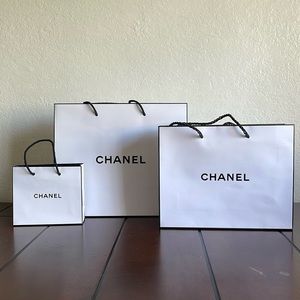 Chanel gift bags